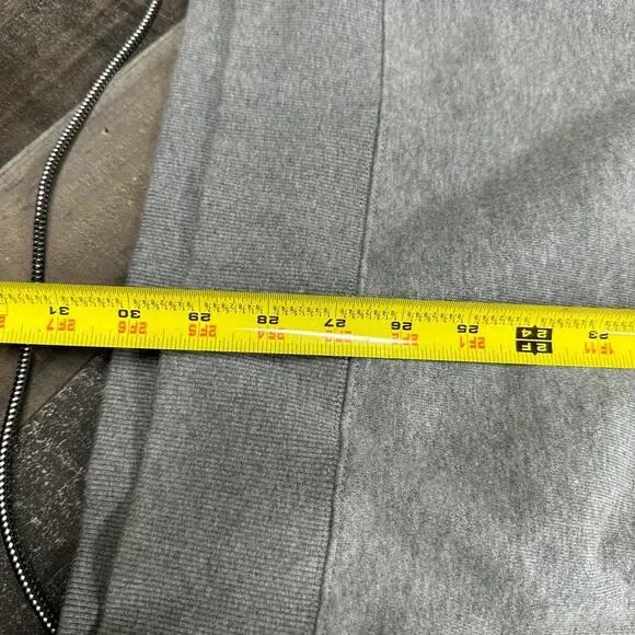 RVCA Mens Long Sleeve Crew Sweatshirt Pullover Middle Finger Gray Size XXL - Picture 2 of 8